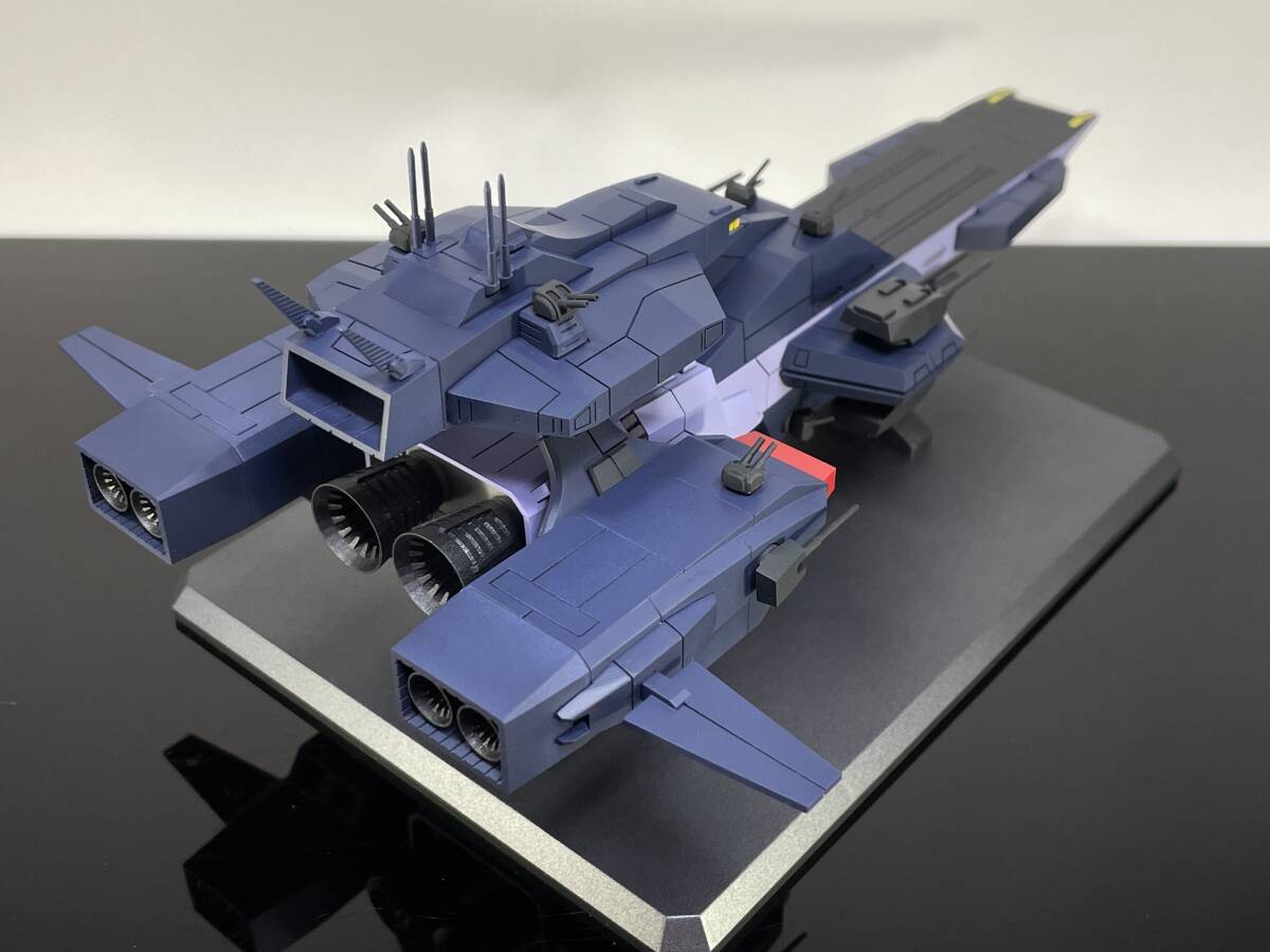 機動戦士Zガンダム 1/1200 アレキサンドリア級重巡洋艦 塗装 機動戦士Zガンダム 1/1200 アレキサンドリア級重巡洋艦 塗装