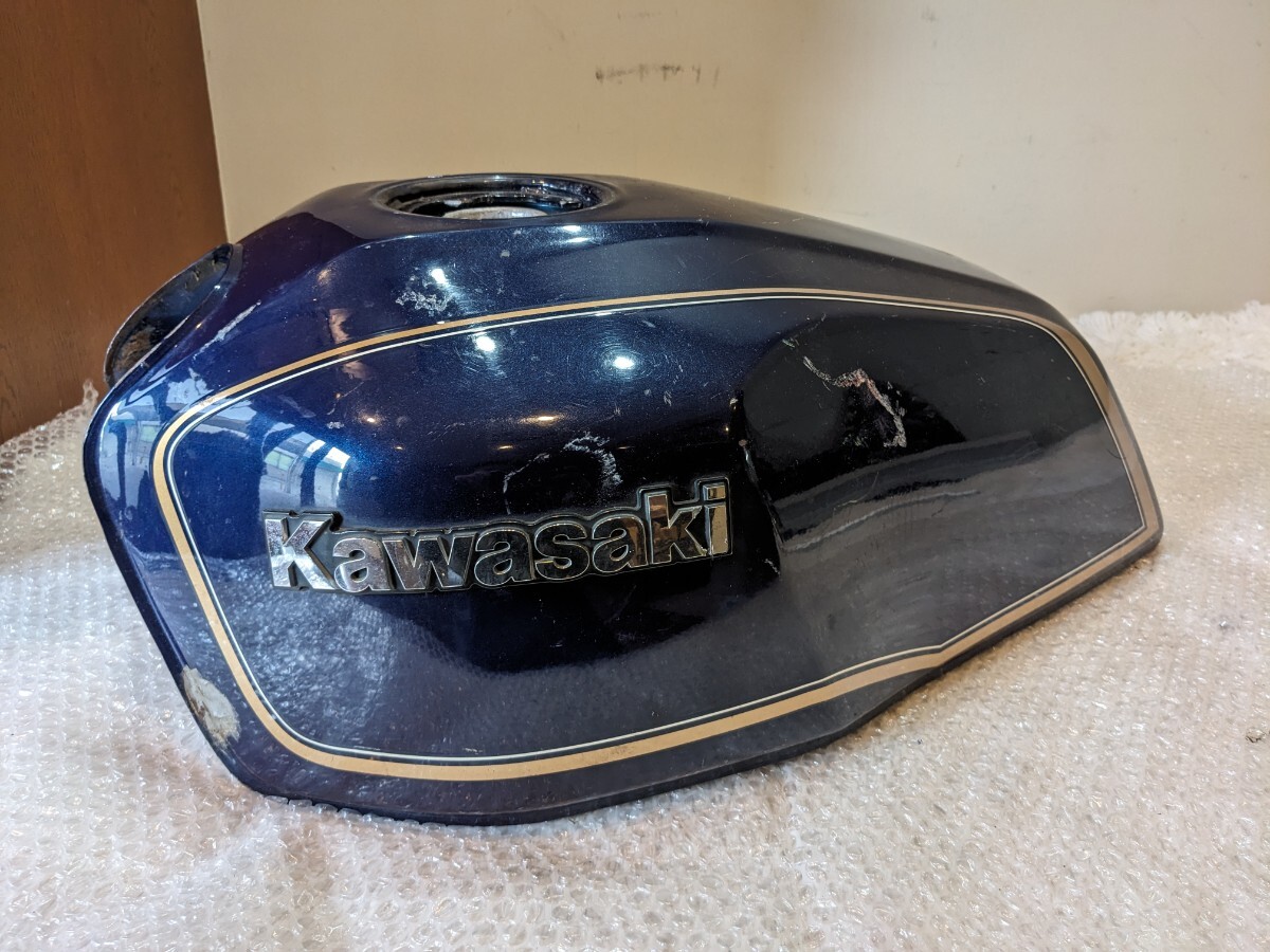 Kawasaki ZRX400 ガソリンタンク 錆なし カワサキ ZRX400 タンク ローソン 純正 中古 バイク 部品 ZRX-II