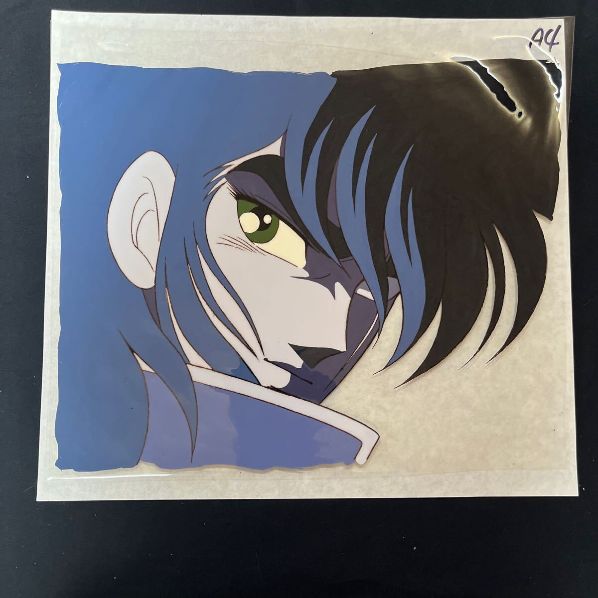 風魔の小次郎 セル画 動画付き 車田正美 風魔の小次郎 車田正美 セル画 動画 2枚セット 聖闘士星矢