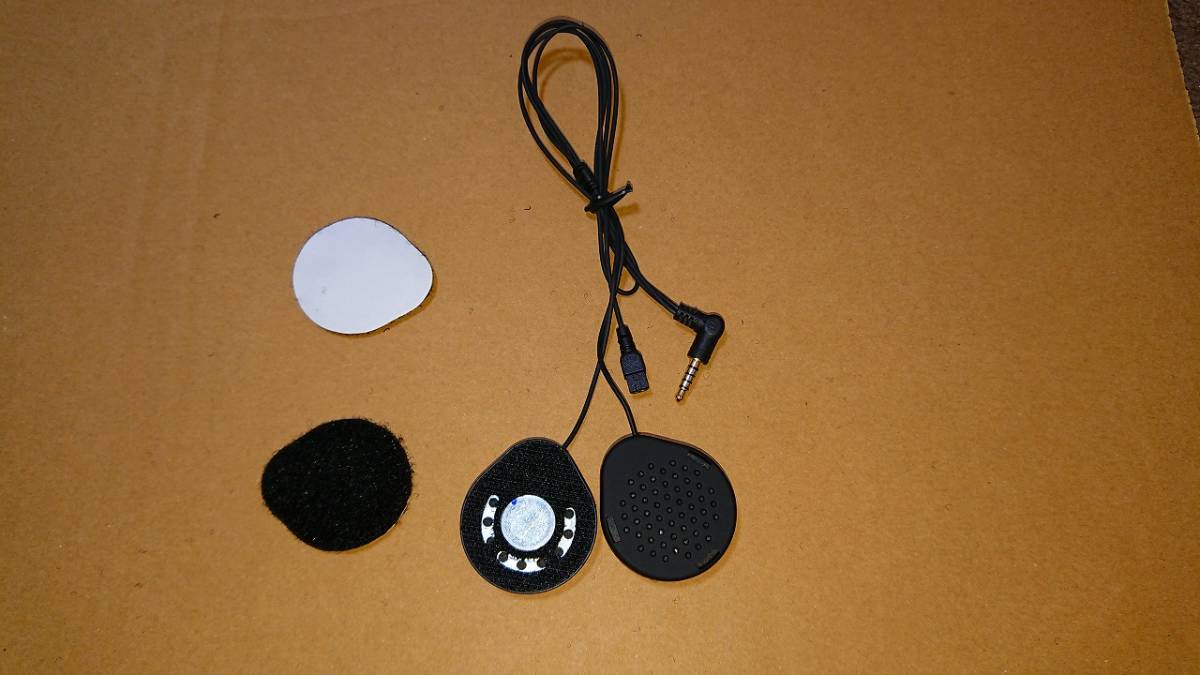 送料込1800円 イヤホンスピーカーのみ インカム バイク T9S T9S-4 インターコム Bluetooth イヤホンマイク 5極用