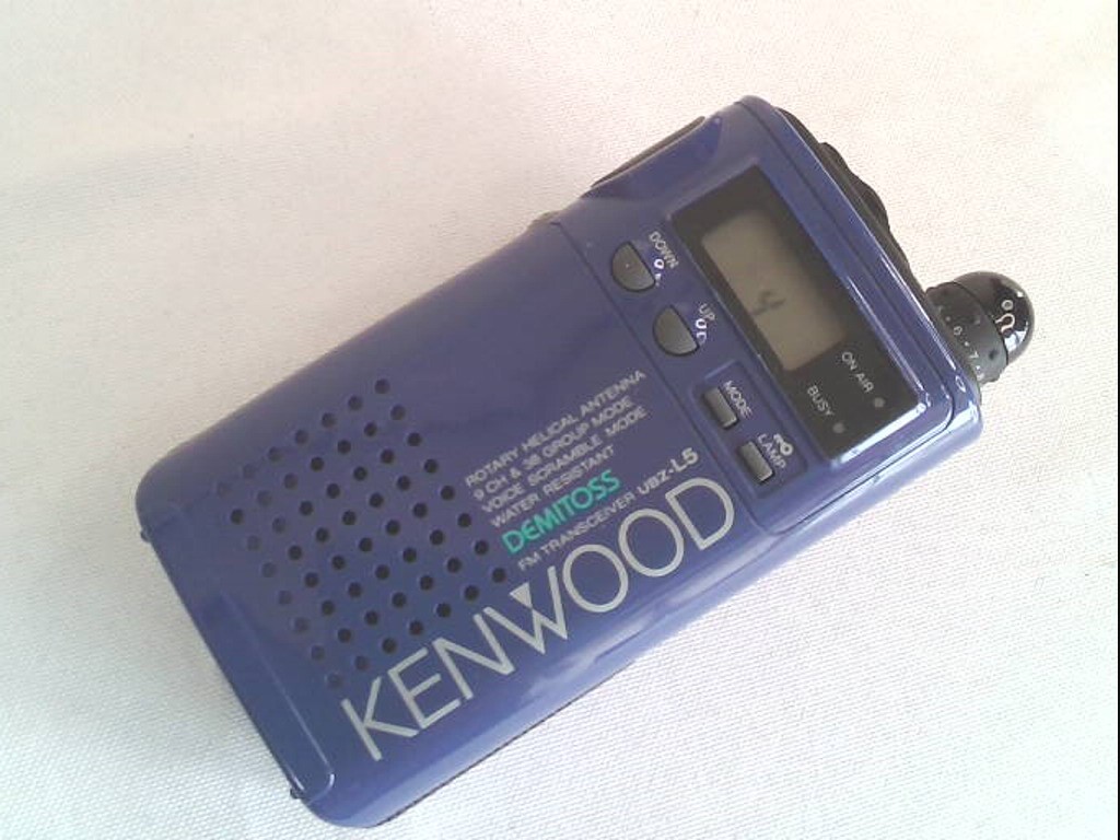 KENWOOD UBZ-L5 特定小電力トランシーバー DEMITOSS ブルー KENWOOD UBZ-L5 特定小電力トランシーバー DEMITOSS ブルー