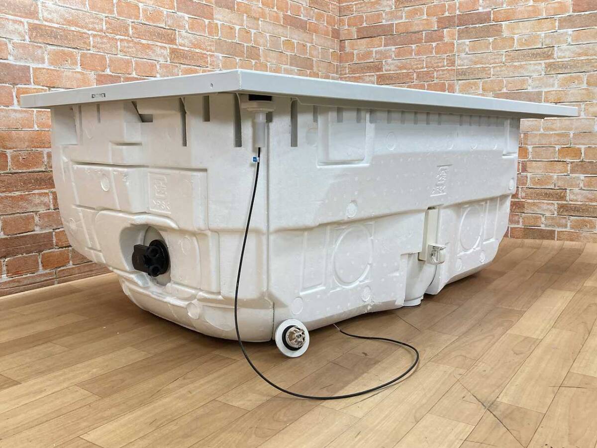 中古】材質FRP浴槽 お風呂 バスタブ ポリ浴槽 (幅140cm 1400mm 中古】材質FRP浴槽 お風呂 バスタブ ポリ浴槽 (幅140cm 1400mm