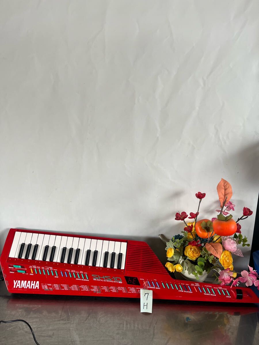 【現状品】YAMAHA ヤマハ SHS-10R ショルダーキーボード音出し確認済 Yahoo!オークション - 7/H YAMAHA SHS-10R ショルダーキーボード