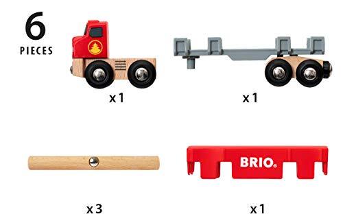 BRIO（ブリオ）WORLDランバートラック木製レールおもちゃ33657_画像10