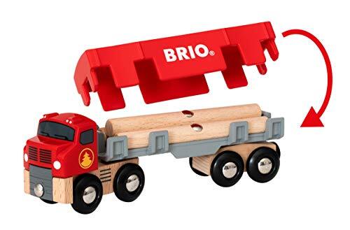 BRIO（ブリオ）WORLDランバートラック木製レールおもちゃ33657_画像8