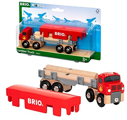 BRIO（ブリオ）WORLDランバートラック木製レールおもちゃ33657_画像1