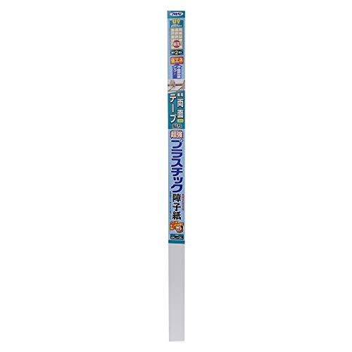 アサヒペン UVカット 超強プラスチック障子紙 94CMX3.6M 6863 桜花 両面テープ貼り 破れにくい 引っかき