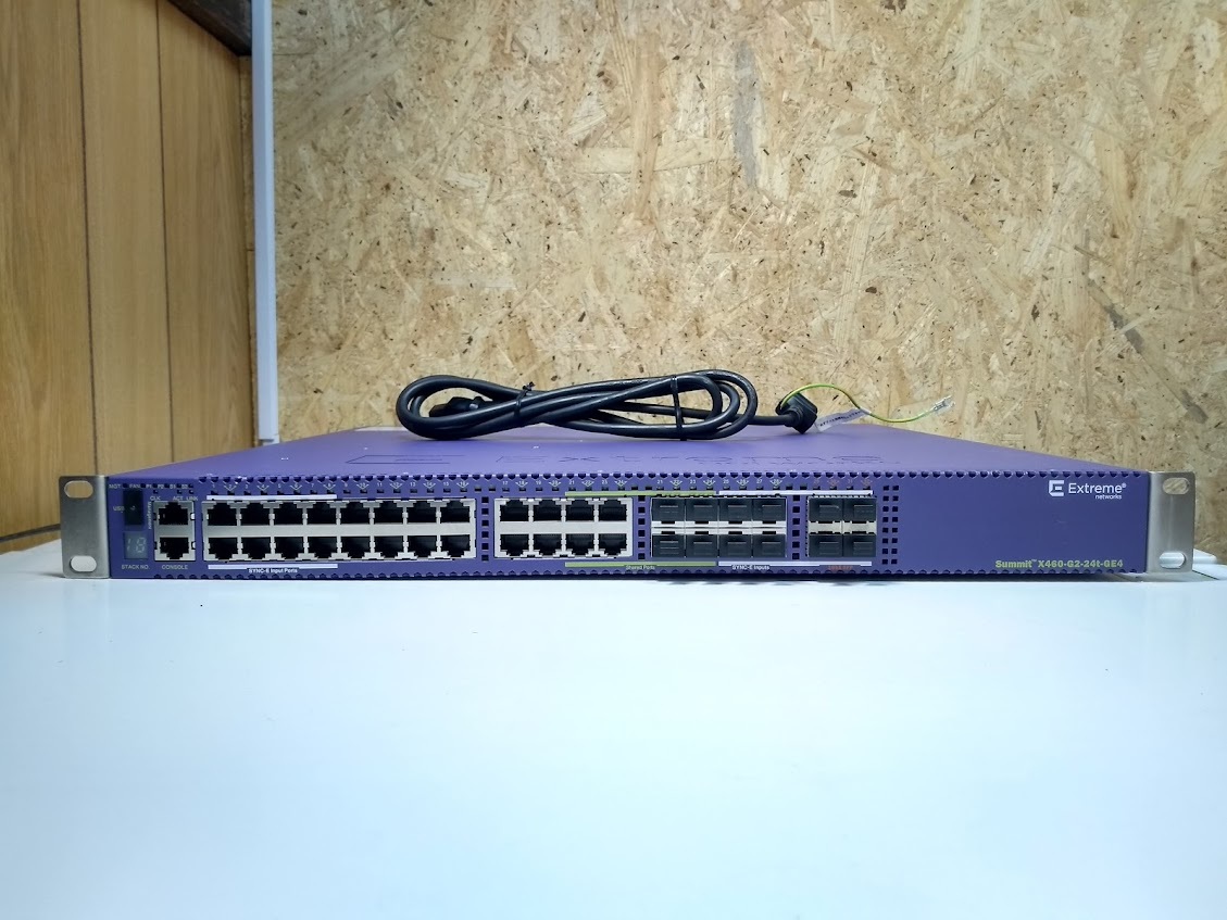 *Extreme Networks переключатель (Summit X460-G2-24t-GE4-Base)