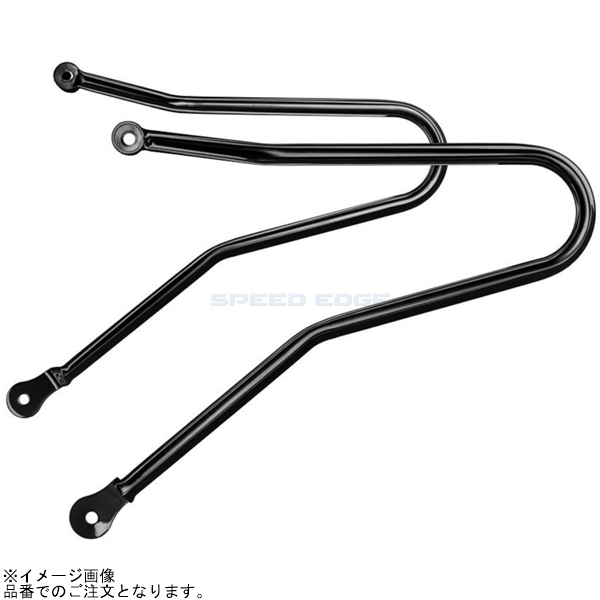 在庫あり Motone モートーン MCB008 サドルバッグサポート 左右 ステンレス ブラック 空冷 Bonneville T100 (02-15) Thruxton (05-15)