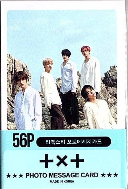 Корея K-POP *TXT чай bai чай * сообщение карта PHOTE MESSAGE CARD 56P Корея K-POP *TXT чай bai чай * сообщение карта PHOTE MESSAGE CARD 56P