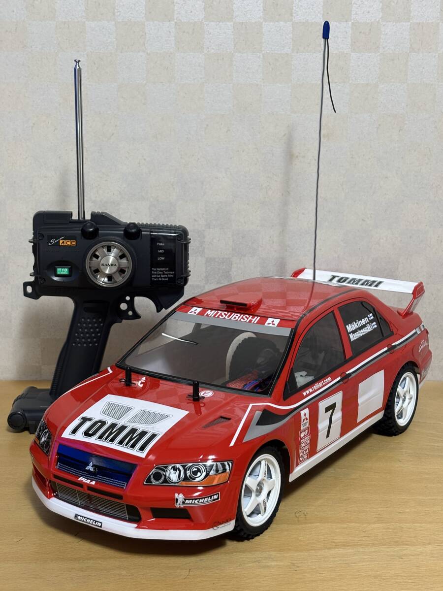 1/10RC 三菱 ランサー エボリューション VII (TT-01シャーシ TYPE-E) 58542