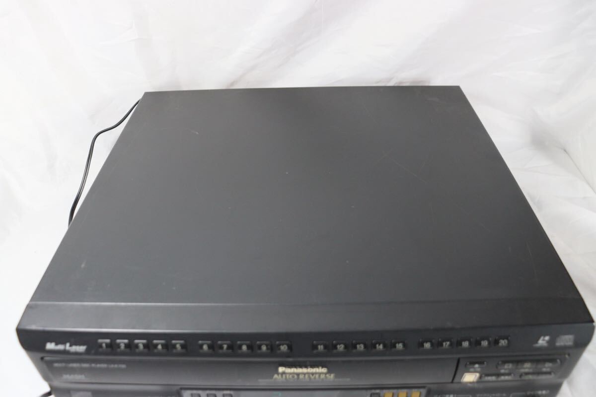パナソニック レーザーディスクプレーヤーLX-K700動作品です 完動品 パナソニック Panasonic LDプレーヤー LX-K700 レーザー
