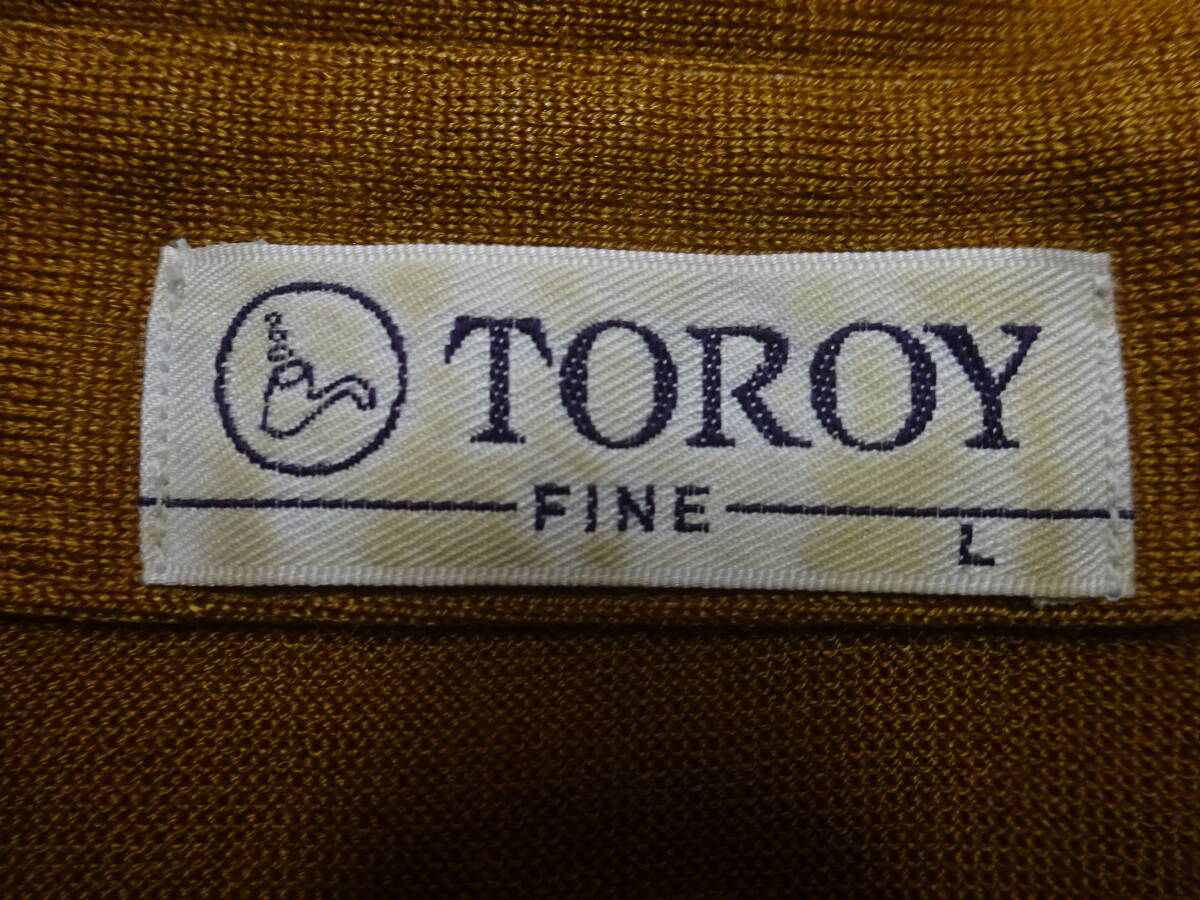 #B-99 #TOROY рубашка-поло с длинным рукавом размер L