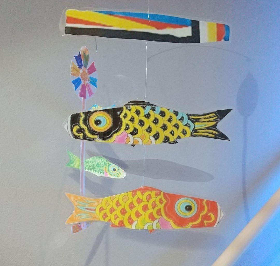 ￥1650→￥sale 鯉のぼり モビール こどもの日 魚　モビール　端午の節(jié)句