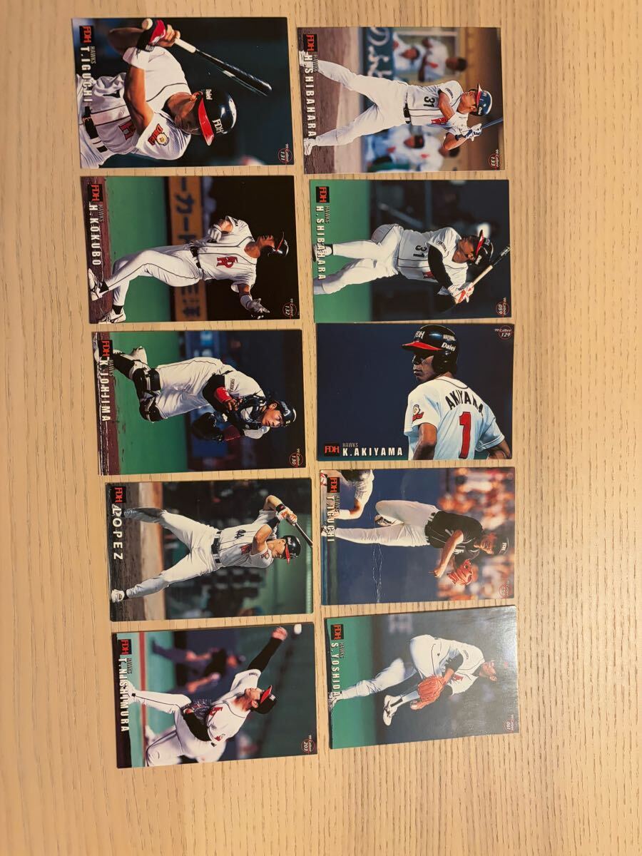  Lopez замок остров маленький . гарантия сосна средний .. осень гора ..1999 год большой e- Hawk s Professional Baseball chip s Calbee осмотр BBM epoch 1st бейсбол карта 