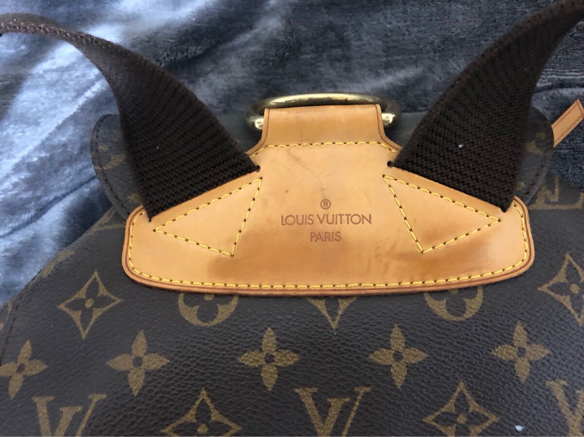 ヴィトン モンスリ GM 巾着 リュック モノグラム Louis Vuitton ヴィトン モンスリ GM 巾着 リュック モノグラム Louis Vuitton