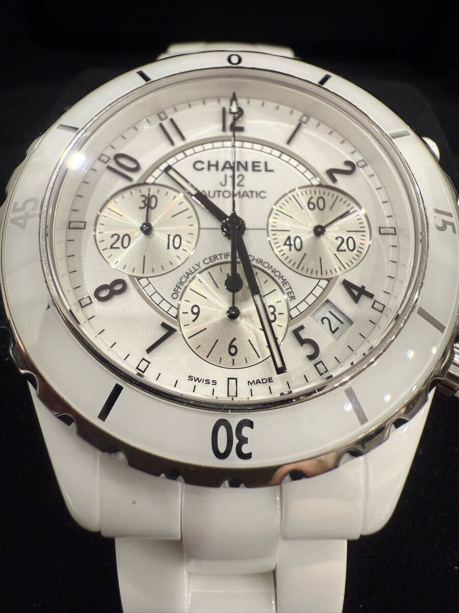 2025年OH 新品同様 CHANEL J12 41ミリクロノ メンズ高級腕時計 2025年OH 新品同様 CHANEL J12 41ミリクロノ メンズ高級腕時計