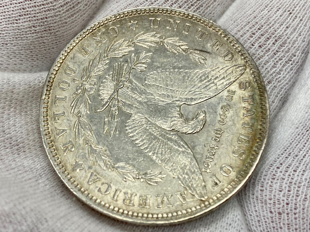 E・PLURIBUS・UNUM モルガンダラー 1ドル 1881年 イーグル 銀貨 E・PLURIBUS・UNUM モルガンダラー 1ドル 1881年 イーグル 銀貨
