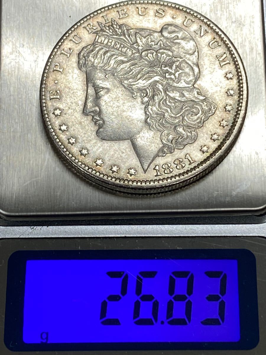 アメリカ1ドル銀貨 イーグル 2007年W MS70/完全未使用 送料込