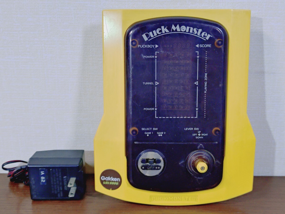 動作品 学研 LSIゲーム パックモンスター ゲーム機 当時物 昭和 動作品 学研 LSIゲーム パックモンスター ゲーム機 当時物 昭和