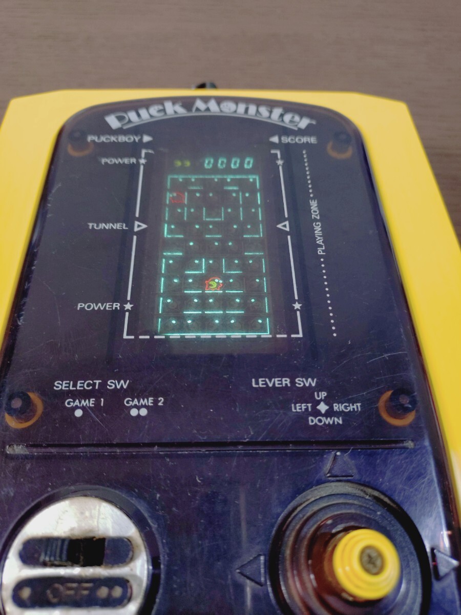 動作品 学研 LSIゲーム パックモンスター ゲーム機 当時物 昭和 動作品 学研 LSIゲーム パックモンスター ゲーム機 当時物 昭和