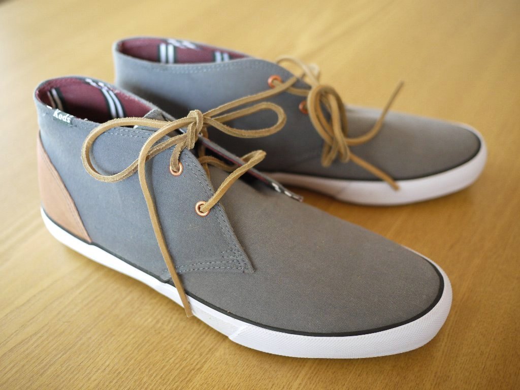 新品 送料込 約27.0-27.5cm ブルックスブラザーズ x ケッズ チャッカブーツ Keds for Brooks Brothers Chukka Boots キャンバス地 9.5M 靴