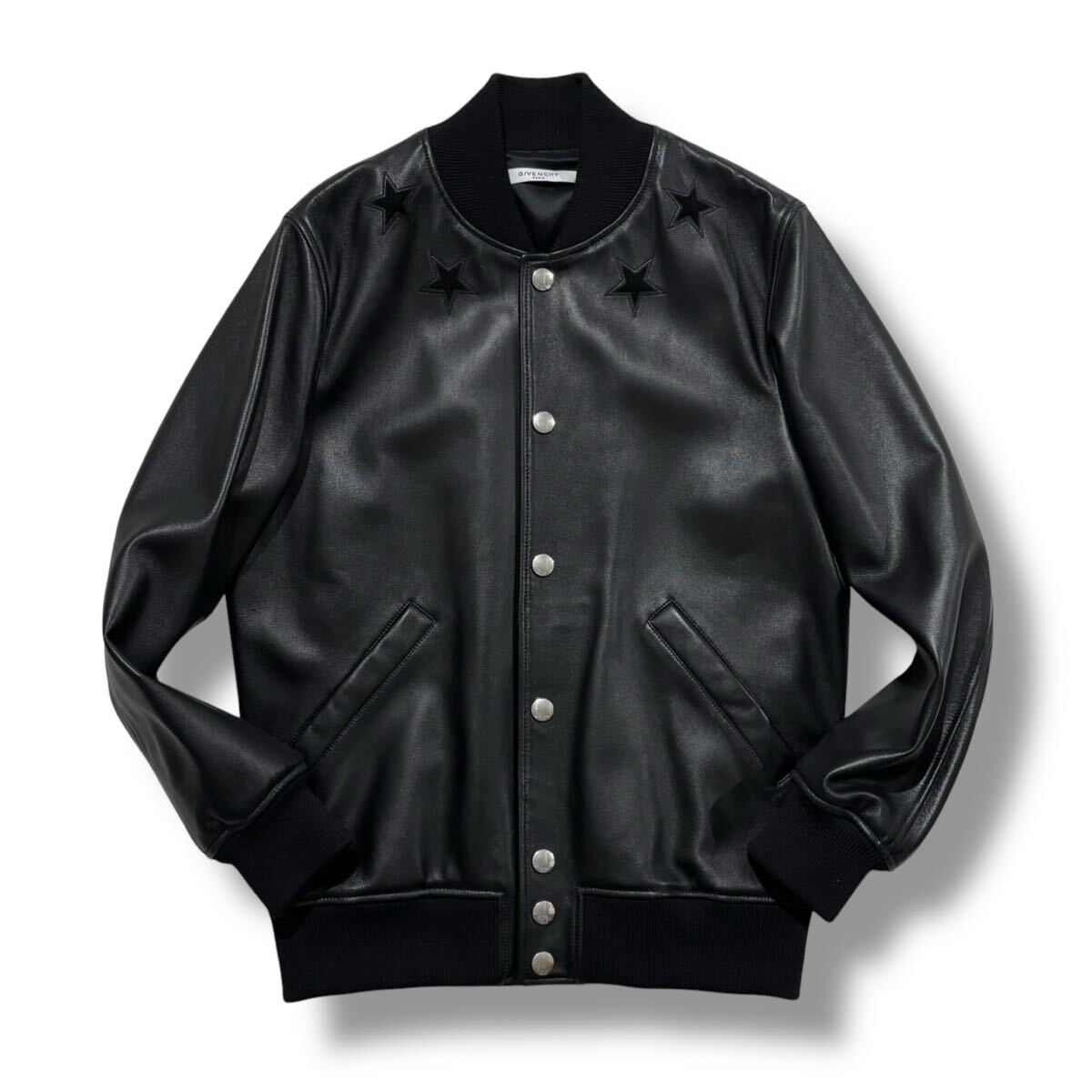 GIVENCHY Leather Jacket Black 48 レザーブルゾン GIVENCHY Leather Jacket Black 48 レザーブルゾン