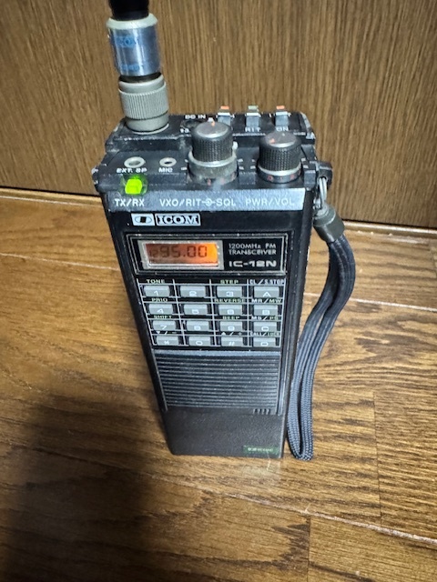 アイコム icom IC-12N 1200MHz FMハンディトランシーバー ☆彡ICOM 1200MHz 1.2GHz ハンディトランシバー IC-12N 整備済