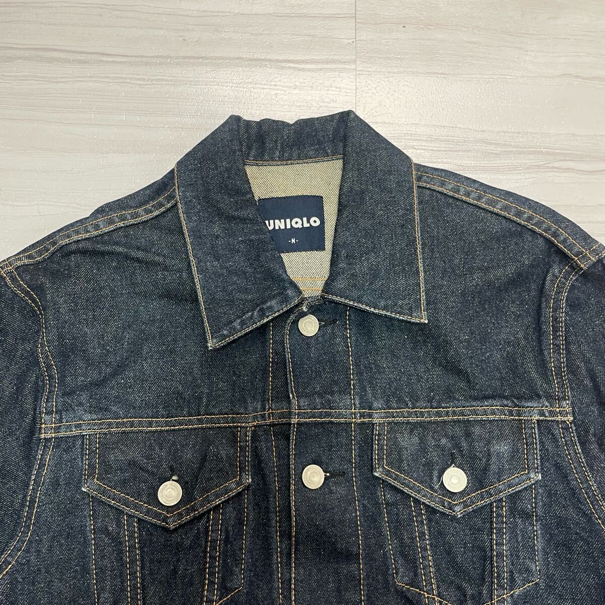 90s OLD UNIQLO オールドユニクロ デニムジャケット Gジャン 90s OLD UNIQLO オールドユニクロ デニムジャケット Gジャン