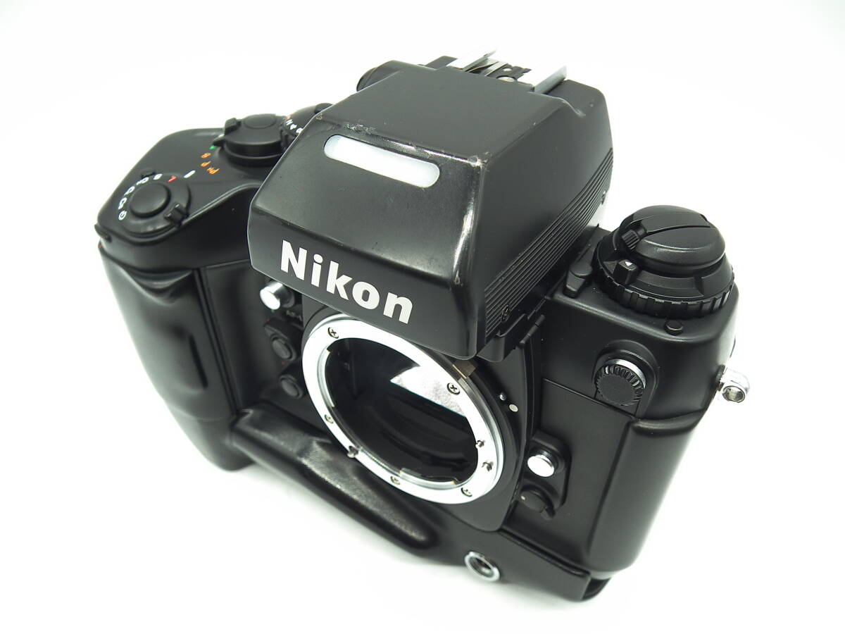 Nikon ニコン F4S 35mm SLR Film Camera Black Body MB-21 MF-22 Nikon ニコン F4S 35mm SLR Film Camera Black Body MB-21 MF-22