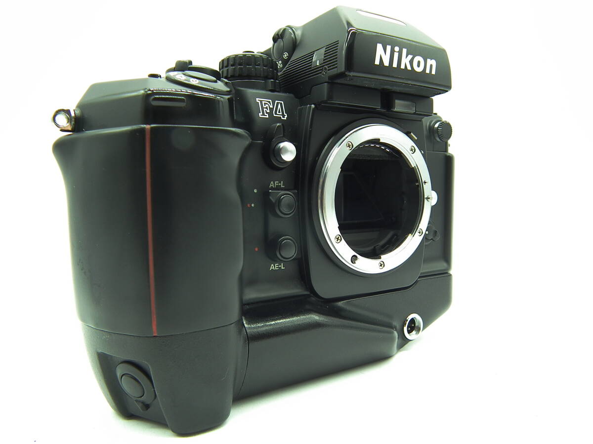 Nikon ニコン F4S 35mm SLR Film Camera Black Body MB-21 MF-22 Nikon ニコン F4S 35mm SLR Film Camera Black Body MB-21 MF-22
