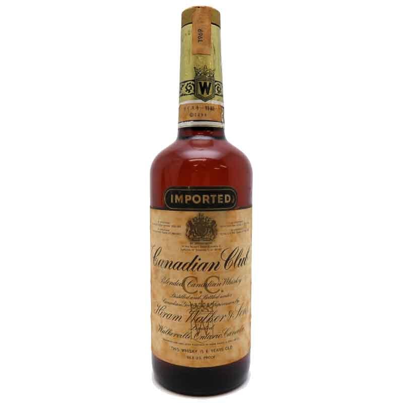 ［飯能本店］ カナディアンクラブ Canadian Club ウイスキー 6年 オールドボトル SH1463