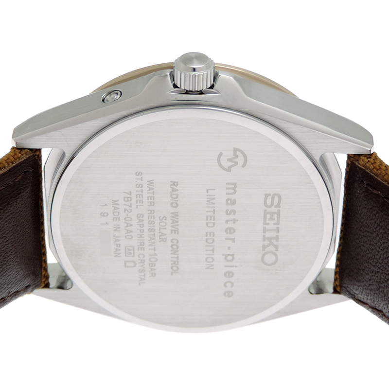 ［飯能本店］SEIKO セイコー セイコーセレクション マスターピース リミテッドエディション 限定700本 SBTM314 ( 7B72-0AA0 ) DH85767