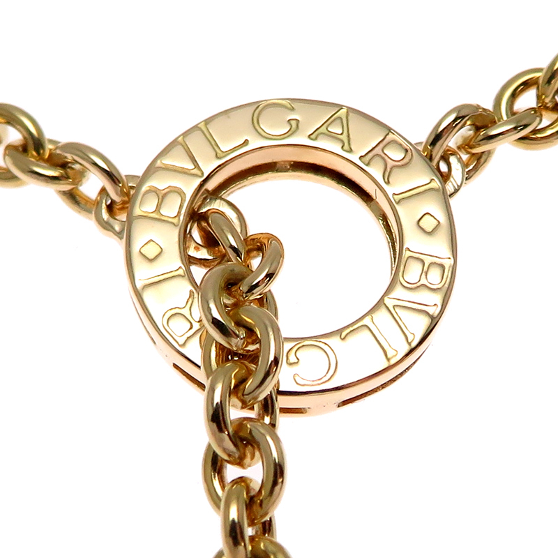 [ Гиндза магазин ]BVLGARI BVLGARY BVLGARY BVLGARY лазурит load свет колье 750 желтое золото женский DH85680