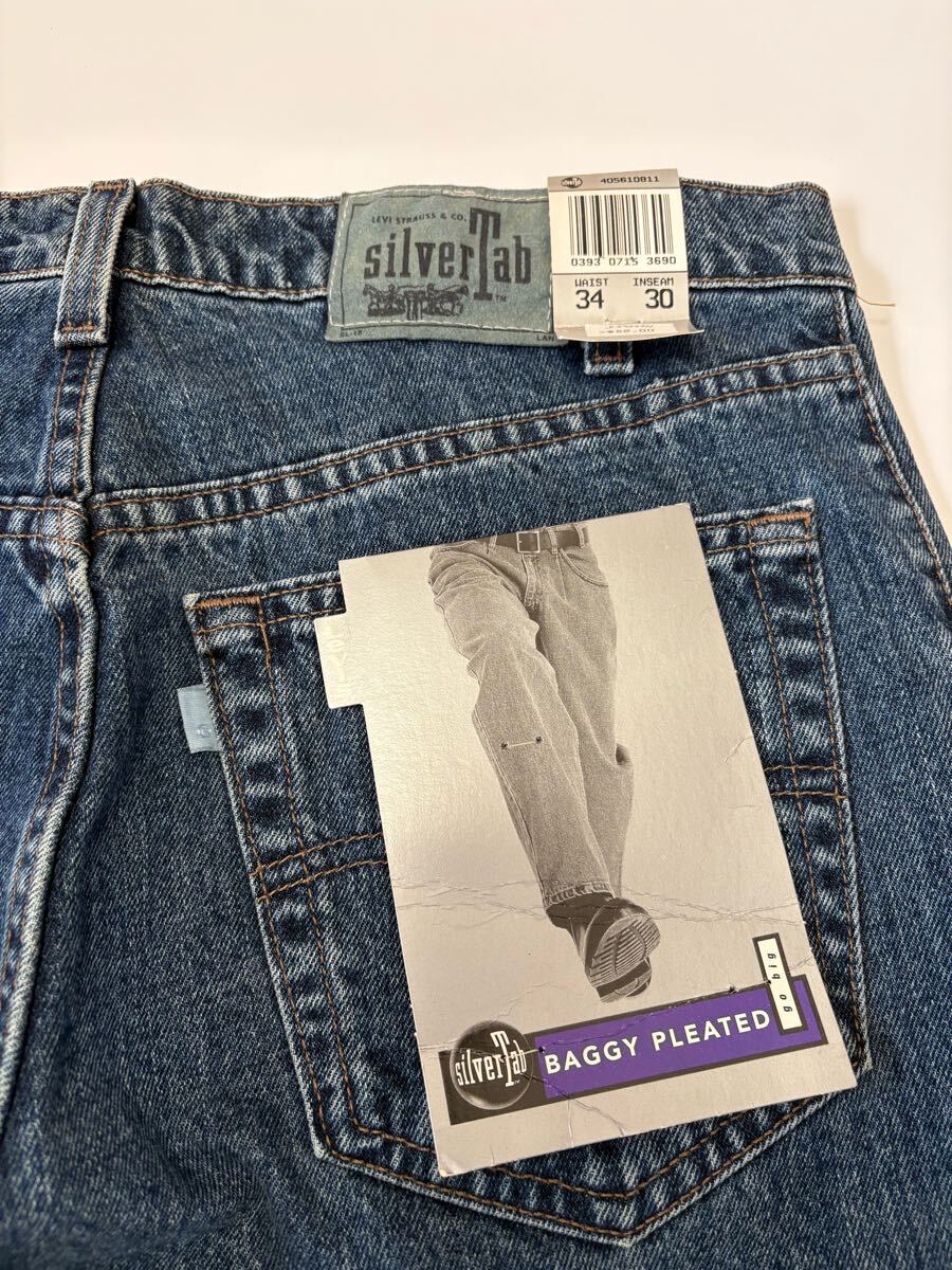 90s Levi's silver Tab デニム リーバイス シルバータブ W34×30 90s Levi's silver Tab デニム リーバイス シルバータブ W34×30