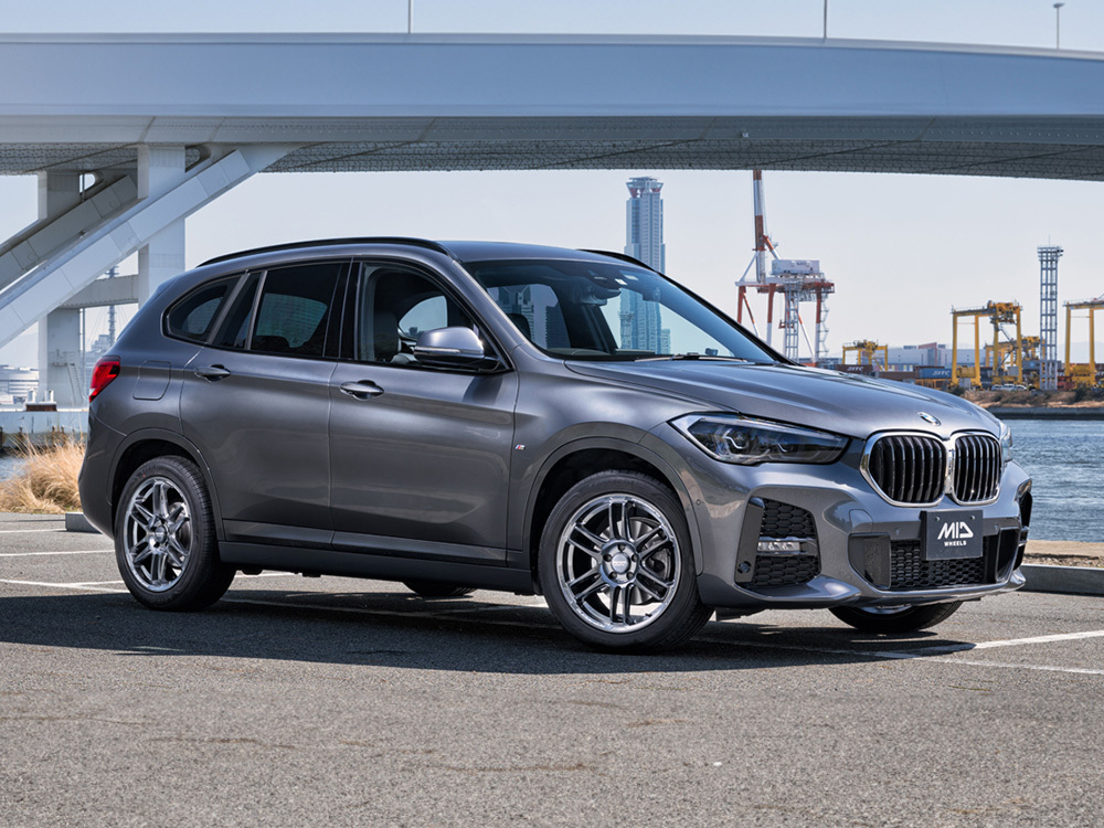 MID RACING/R26 スイフト 5AA-ZCEDS アルミホイール2本セット【17×7.0J 4-100 INSET45 ディープチタンシルバー】_画像8