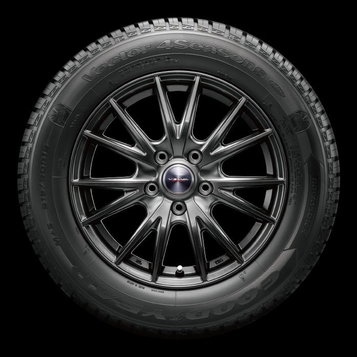 GOODYEAR グッドイヤー VECTOR 4Seasons Hybrid 215/55R18 95H オールシーズンタイヤ 1本 215 55 18 05609627