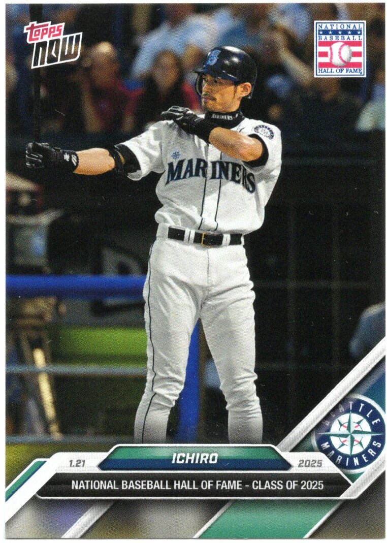 殿堂入り記念】MLB 2024 引き起こし Topps now〈イチロー ICHIRO 殿堂入り記念】MLB 2024 引き起こし Topps now〈イチロー ICHIRO