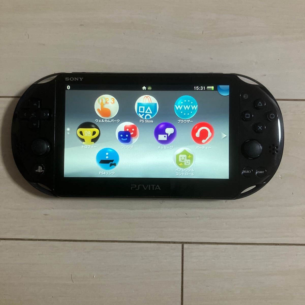 動作確認済 PSVITA SONY PlayStation Vita PCH-1000 初期化済 PS VITA ソニー レッド
