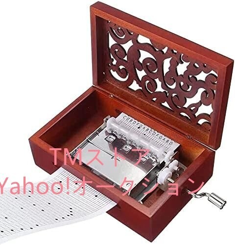 oruga NEAT 30. высококлассный бумага 15 искривление листов искривление 30 Note рука поворот DIY произведение музыкальная шкатулка механизм Movement музыкальные инструменты музыка традиция из дерева дерево резьба по дереву музыкальная шкатулка 