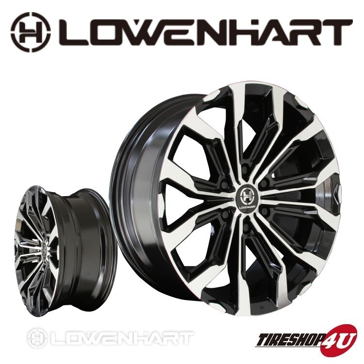 4本セット LOWENHART レーベンハート GXL106 20x8.5J 6/139.7 +20 MONSTA モンスタ テレーングリッパー A/T 285/50R20 ホワイトレター FJ