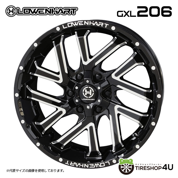 4本セット レーベンハート GXL206 20x8.5J 6/139.7 +10 BFグッドリッチ オールテレーン T/A KO3 285/55R20 ブラックレター FJ カスタム O/F