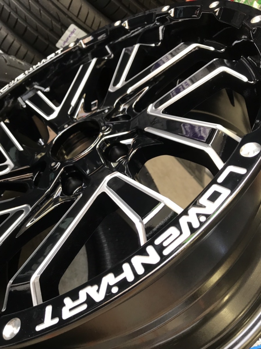 4本セット LOWENHART GXL206 20x8.5J 6/139.7 +10 MONSTA MUD WARRIOR M/T 275/55R20 ホワイトレター プラド ハイラックス カスタム車 O/F