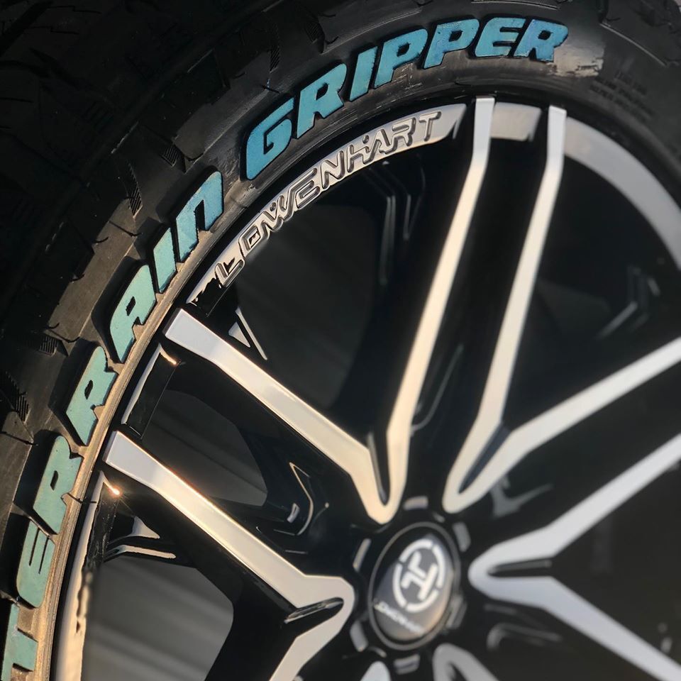 4本セット レーベンハート GXL306 20x8.5J 6/139.7 +20 MONSTA モンスタ テレーングリッパー A/T 265/50R20 ホワイトレター トライトン GSR
