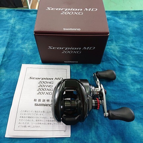 【1円スタート】【未使用品】SHIMANO シマノ 24 スコーピオン MD 200XG