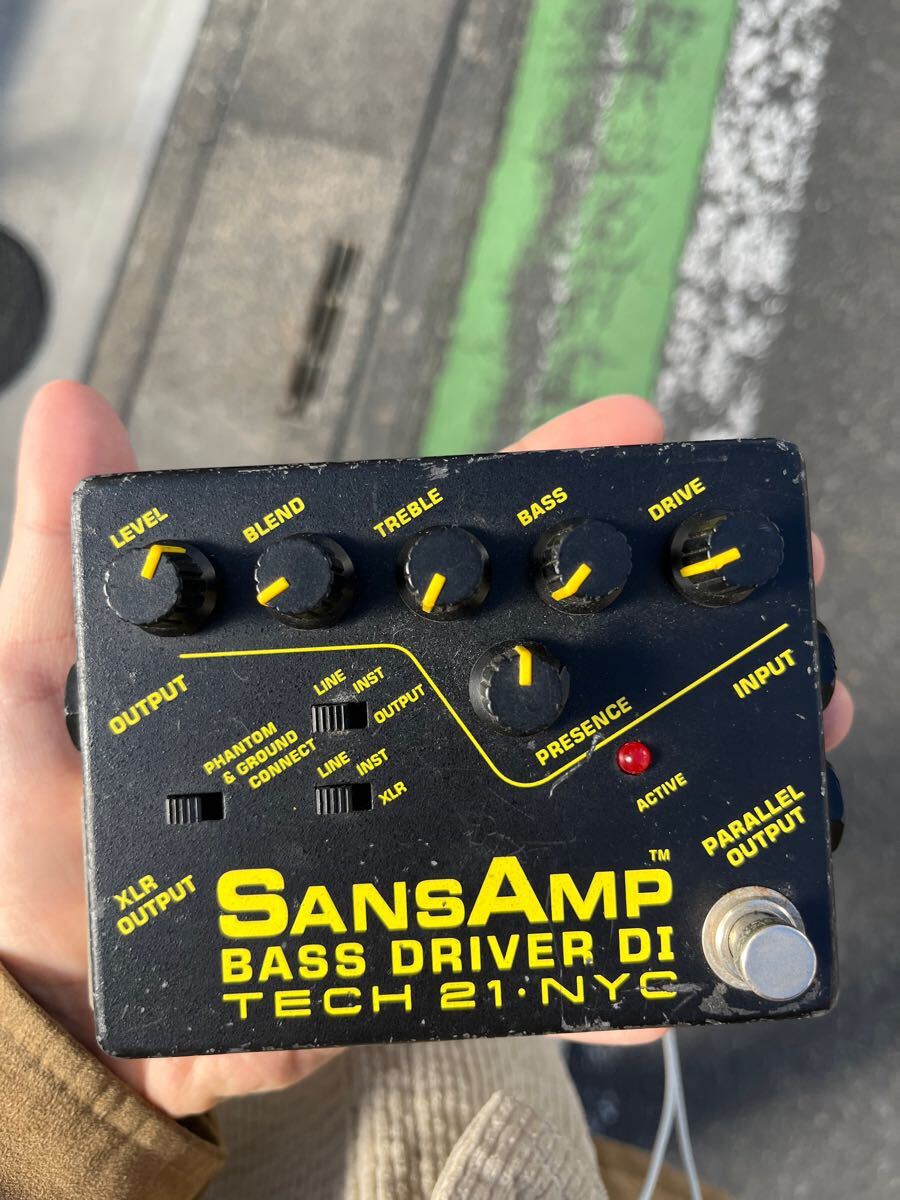エフェクター Tech 21 NYC サンズアンプ Bass Driver DI
