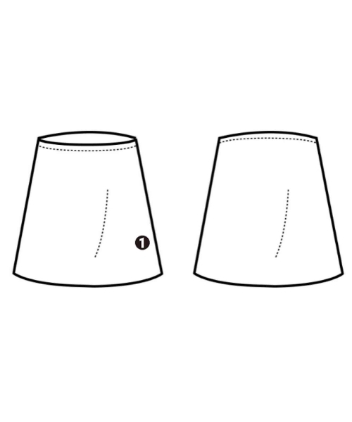 JILLSTUART ミニスカート レディース ジルスチュアート 中古 古着_画像9