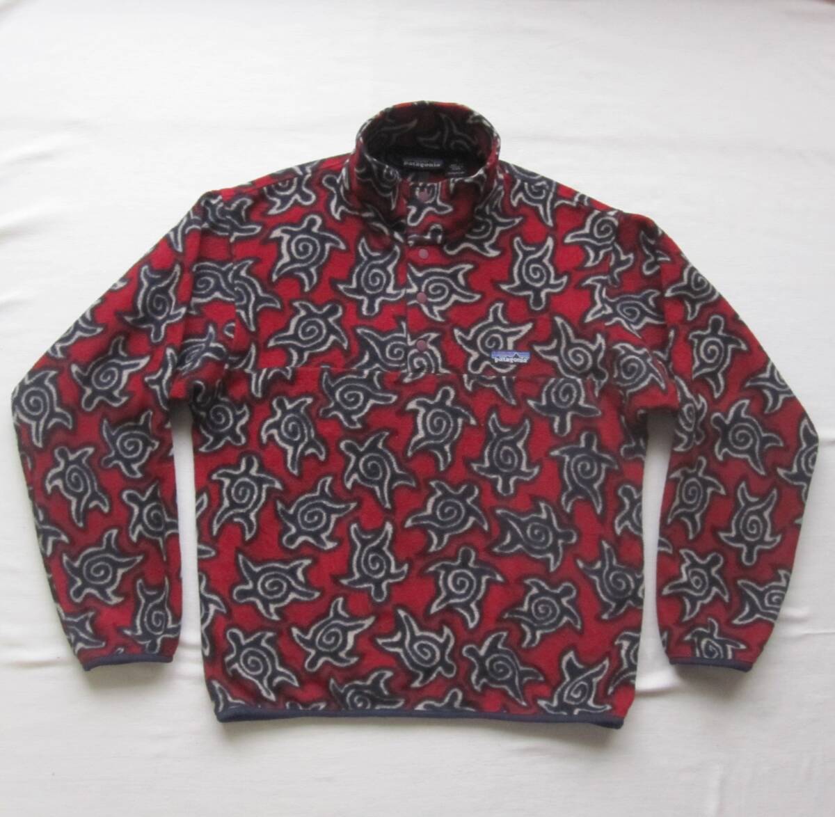 90s パタゴニア ゼンタートル シンチラスナップT(XS)レア 90s パタゴニア ゼンタートル シンチラスナップT(XS)レア