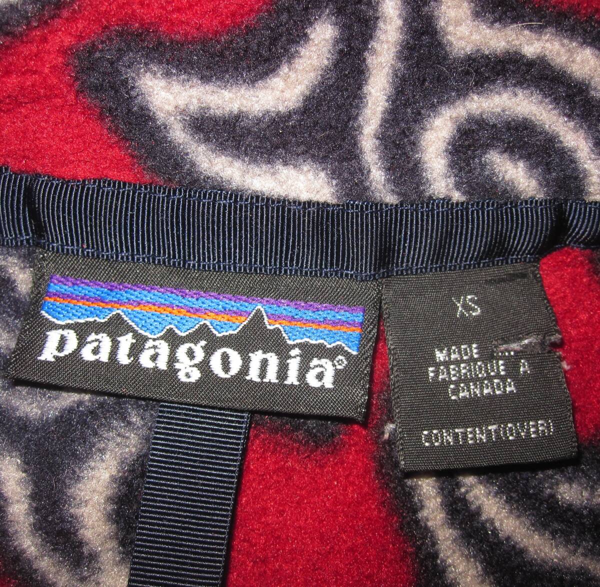 90s パタゴニア ゼンタートル シンチラスナップT(XS)レア 90s パタゴニア ゼンタートル シンチラスナップT(XS)レア