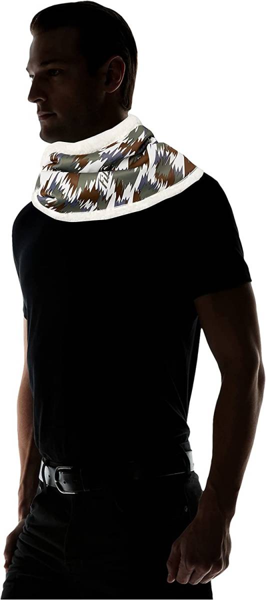 新品 フィラ ゴルフ ボア ネックウォーマー 782-941 フリーサイズ 迷彩 カモフラ 税込3,190円_画像3